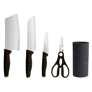Kitchen Knife Set 5PCS Kutsilyo Stainless Steel Cooking Knife Chef Knife Meat Knife Scissor Paring knife