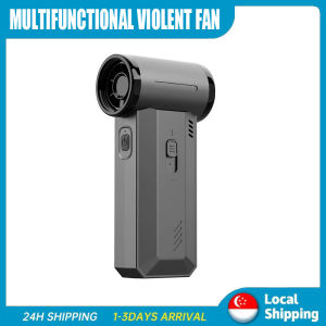 【SG stocks】Multi-Function Violent Fan，Wireless handheld 130000rpm Inhale and blow 2 in 1