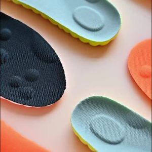 {READY STOCK}1Pair/2Pairs/4Pairs High Elasticity Latex Sport Insoles Soft Shoe Pads Arch Support Orthotic Insoles Breathable Deodorant Insole