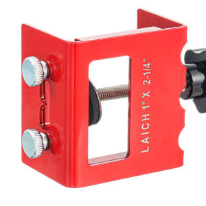 Door Latch Mortise Tool for Router Aluminum Alloy Door Latch Plate Template Kit Door Lock & Door Installation Kit Fits 1-3/8" & 1-3/4" Wood Doors for 1" x2-1/4 Latch Plates