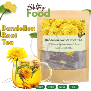 120g Dandelion Leaf & Root Tea | 100% Natural Herbal Detox Tea | Caffeine-Free