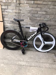 Xe đạp fixed gear Gray f15 màu đen 3 đao cao cấp mới 100%