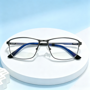 Ultra-light Titanium Reading Glasses+0 to+4.00 Anti Radiation Anti Blue Light Durable Classic Business Computer Glasses Cermin Mata Baca for Men Women Daily Wear