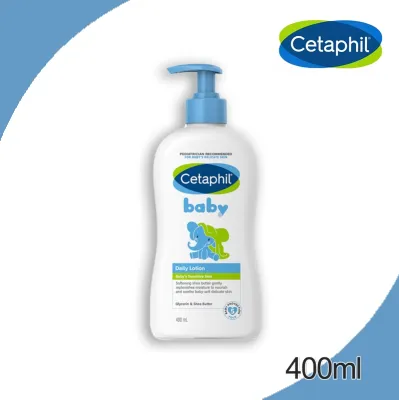 Cetaphil Baby Daily Lotion Pump For 24H Moisturizer & Preserving Skins Barrier 400mL