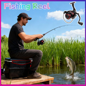 3000 Fishing Reel 5.2:1 Gear Ratio Spinning Saltwater Reel Mesin Pancing Gulungan Memancing