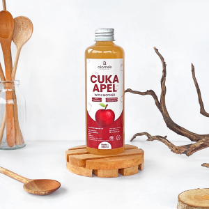 ALAMEE Cuka Apel Organik Apple Cider Vinegar With Mother Original Vinega Sari Buah 250ml
