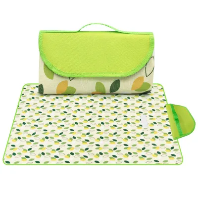 Tikar Piknik Tebal Waterproof 100x150cm/150x200cm Alas Camping Pantai Hiking Outdoor Tahan Air Tas Lipat / Tikar Lipat Piknik