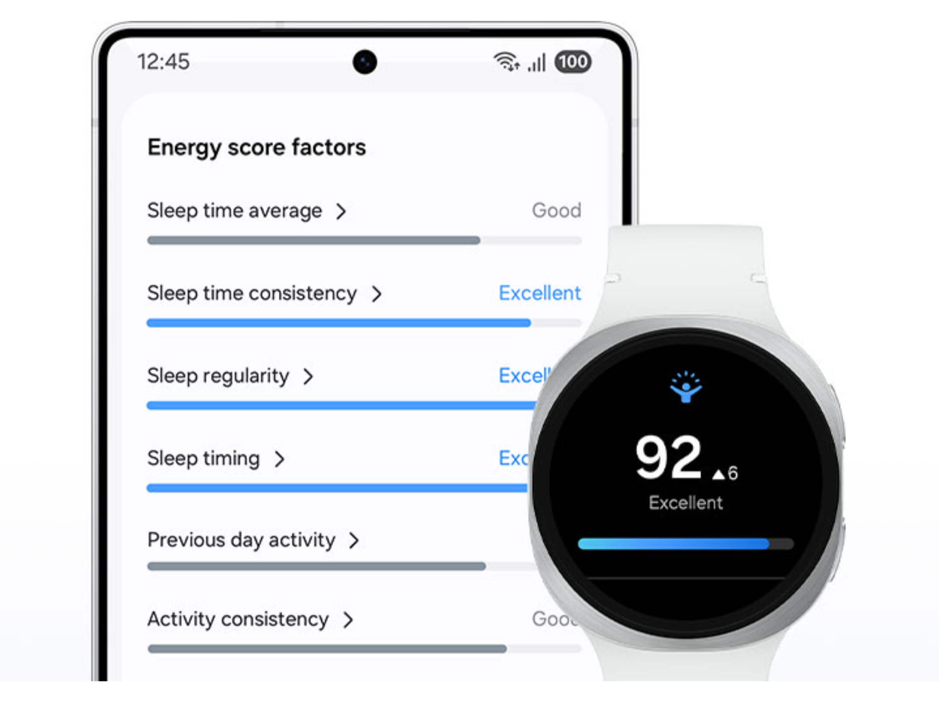Samsung Galaxy Watch8 44mm Bluetooth Graphite นาฬิกา Smart Watch