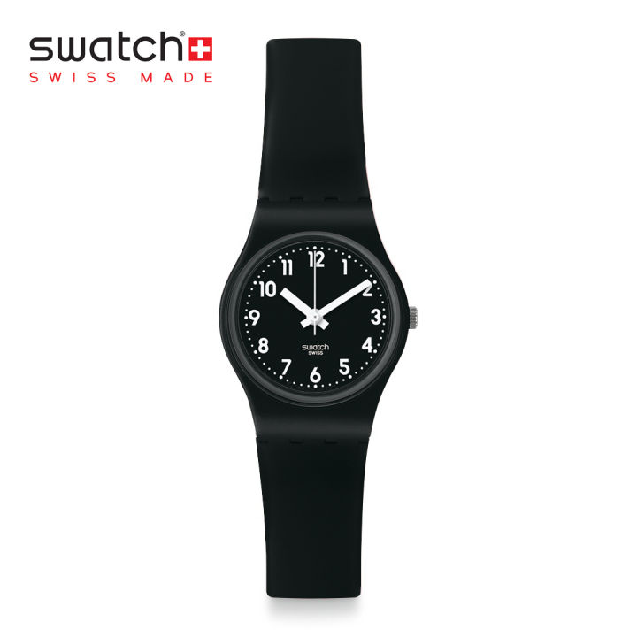 Swatch Lady Original LADY BLACK SINGLE LB170E Black Silicon Strap