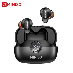 MINISO MS105 AI Translator Earbud 150 Languages Translation Wireless Bluetooth 6.0 Earbuds Touch Control Noise Reduction Earphones In-Ear Earphones With Mic