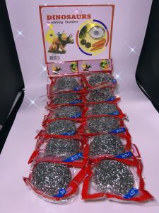 Steel Wool For Good Wife and dinosaur and MERMAID Pad Original Stainless 12Pcs/Pack