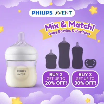Philips AVENT 4oz Natural Response Baby Bottle
