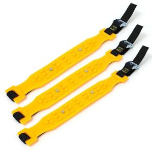 5Pcs Car Snow Tire Chains Belt Thickened Widened Cow Tendon Steel Nail Universal Tire Anti-skid Traction Chain Adjustable