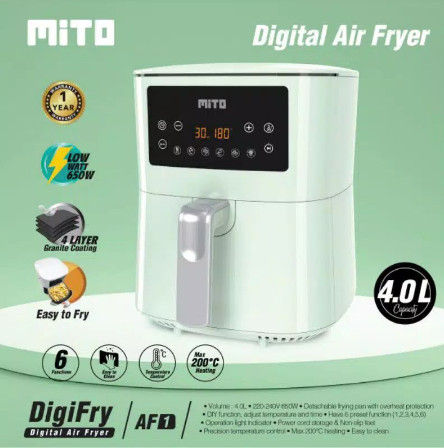 Mito Air Fryer Digital Penggorengan Tanpa Minyak AF-1 - Random