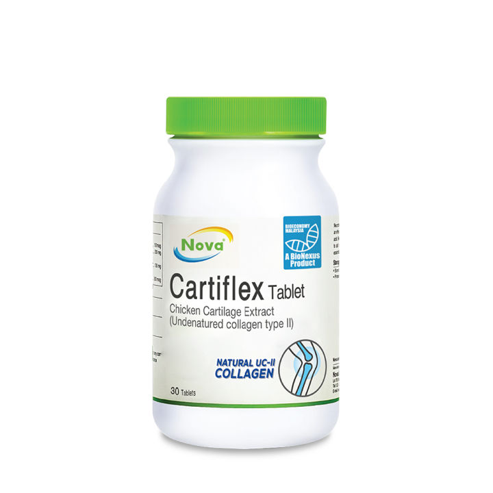 [TY PHARAMCY] NOVA CARTIFLEX (CHICKEN CARTILAGE EXTRACT-UNDENATURED ...