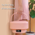 Máy Giặt Mini Cho Bé Máy, Giặt Đồ Mini Gấp Gọn, Giặt Tất, Đồ Lót Di Động Vắt Khô Khử Khuẩn Bằng Ánh Sáng Xanh Đèn. 
