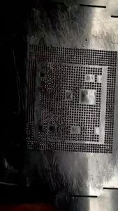 Miếng kính khò CPU chịu nhiệt cao chống nổ thiếc làm chân đều đẹp