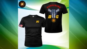 Casual Black Tshirt Design Style Pengiring Jersey