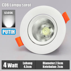 STARLIGHT 4W/6W/8W LAMPU SPOTLIGHT LED / Spot Sorot COB / Lampu Downlight LED/ DOWNLIGHT LED SPOT BISA DIARAHKAN KANAN KIRI/DIAMETER 75CM/9CM/11CM