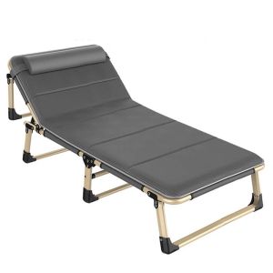 【Size:193*68*30CM】 Folding bed family nap bed office recliner lunch break bed nap chair bed multifunctional recliner to accompany bed with foam folding bed lazy chair with backrest floor chair foam comfortable folding bed
