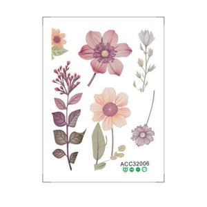 Elegant Flower Light Switches Decal Waterproof Sticker for Living Room Bedroom Bathroom Beautiful Flowers Home Decoration