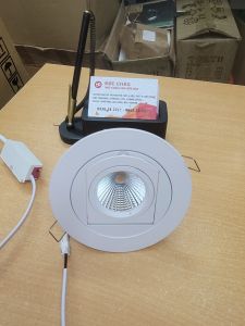 Đèn led âm trần 360 rọi tranh 10w lỗ khoét 90 bảo hành 2 năm