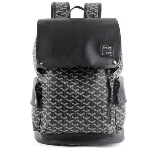 Max-Mor M139 Ransel Kulit Pria Backpack Kulit Tas Ransel Pria Tas Laptop Hitam