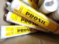 Prosil silicone sealant (Clear) Prosil is designed for a number of diverse sealing and bonding applications. This non-slump silicone sealant is a high performance neutral cure sealant designed to give superior adhesion and durability. 