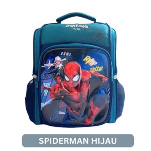 Tas Ransel Anak Sekolah 3D Motif Timbul / Tas Tabung Model Jepang Anak Perempuan SD