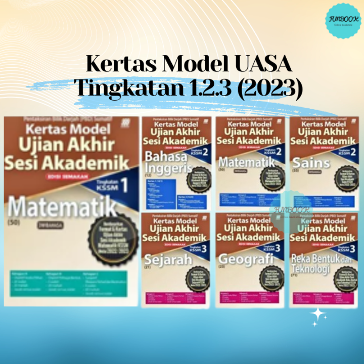 Funbook Kertas Model Uasa Kssm Tingkatan 1 2 3 2023 Edisi Semakan