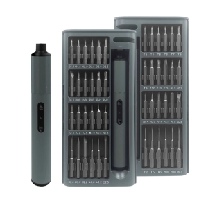 Rechargeable 50 In 1 Wireless Electric Screwdriver Kit With Quiet Motor And 4 LED Light Suitable For Precise Repair Work