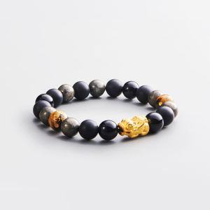 The Midnight Reign - ±1.0g 999 Solid Gold Pixiu Series