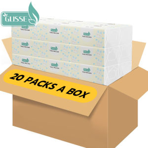 【30 Pack】GLISSE Tisu Wajah Halus dan Lembut Facial Tissues 3-Ply 360 Sheets