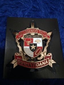 Emblem baret pemuda Pancasila komando inti