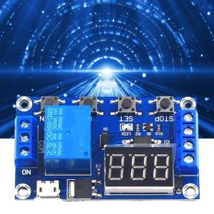 Adjustable 1Channel RelayModule DC6-30V Timer RelayModule Time Delay Circuit OFF/ONSwitch for Automation Clear &Simple