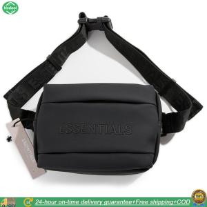 [New] PU Outdoor Chest Bag Fashion Fanny Pack Adjustable Strap Multifunctional Shoulder Bag Casual Waist Bag Casual Sports Bag