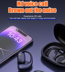 Super Long Standby Bone Conduction Earphone 99h Battery Life True Bone Conduction Over-Ear Bluetooth Headset