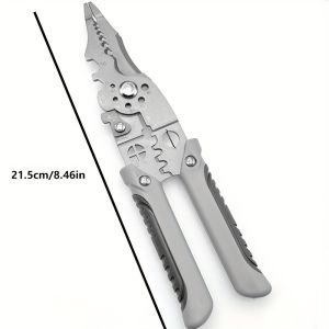OKDA 21 Hang 1 multifunctional metal wire stripping knife cutter Practical stainless steel peeling tool
