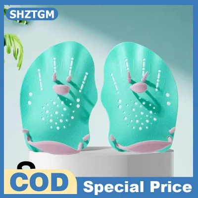 SHZTGM Bơi có màng đào tạo găng tay có thể điều chỉnh Ergonomic chịu mài mòn mái chèo cho nam giới phụ nữ hàng ngày bơi thực hành