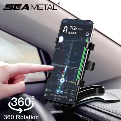 Car Phone Holder Interior Dashboard Cellphone Bracket Sun Visor Rearview Mirror Phone Support Clips Car Phone Mount