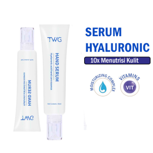 Serum Tangan Asam Hyaluronic Twg 40ML Perawatan Tangan Essence Menenangkan Kulit Rusak Pencerah Melembabkan Menghidrasi Nutrisi -Kekeringan
