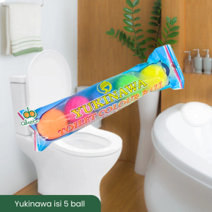 Kamper kapur barus yukinawa isi 5 ball pengharum pakaian ruangan dan lemari napthalene