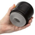 [ CALEXOTICS ] Boundless Dual Motor Stroker Rechargeable Dual Entry Masturbator - Black. 