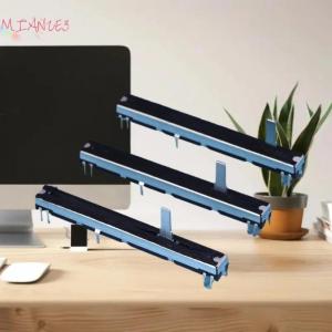 【E-WOITD】 1pcs 75mm Straight Slide Potentiometer 8Pins A103 Double Fader A10K Soundcraft EFX8 Fader A10Kx2 A20KX2 A50KX2 B10KX2 A103 A203