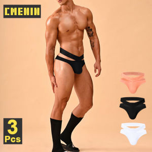 CMENIN ADANNU 3Pcs Cotton Man Underwear Brief Men Underpants Hip Raise Innerwear Panties Jockstrap Mens Briefs High Quality AD795