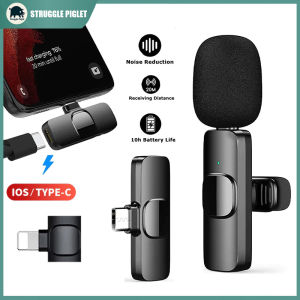 K9 Wireless Lavalier Microphone – Clip-On Mic for Video Recording & Live Streaming