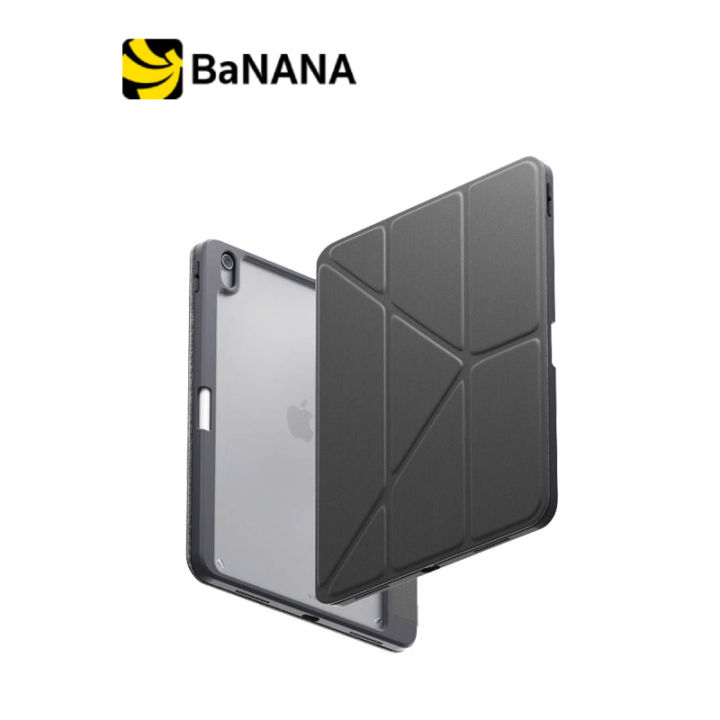 Uniq Moven Case Voor De Apple IPad Air 13 Inch (2025) M3 / (2024) M2 - Charcoal Grey