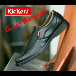 Sepatu Pantofel Kickers Pria Kerja Formal Kantor Premium