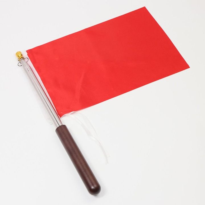 LUZMAR%20Solid%20Wood%20Handle%20Flagpole%20Retractable%20200/250/300cm%20Tour%20Guide%20Flag%20Pole%20Multi-functional%20Stainless%20Steel%20Rod%20Teaching%20Stick%20Tour%20Guide%20-%20Image%205