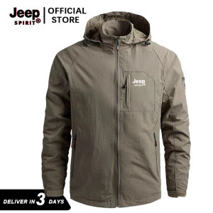 Jeep Spirit Casual Jacket Coat For Men Camping Hiking Tactical Jackets Waterproof Windbreaker